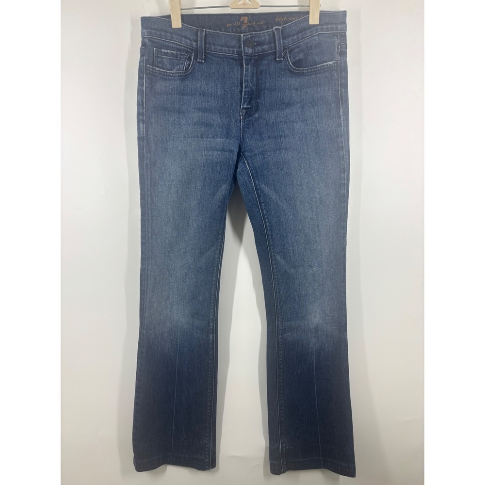 7 For All Mankind High Waist Bootcut Jeans Blue Denim Size 30